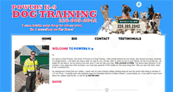 Desktop Screenshot of powersk9.com